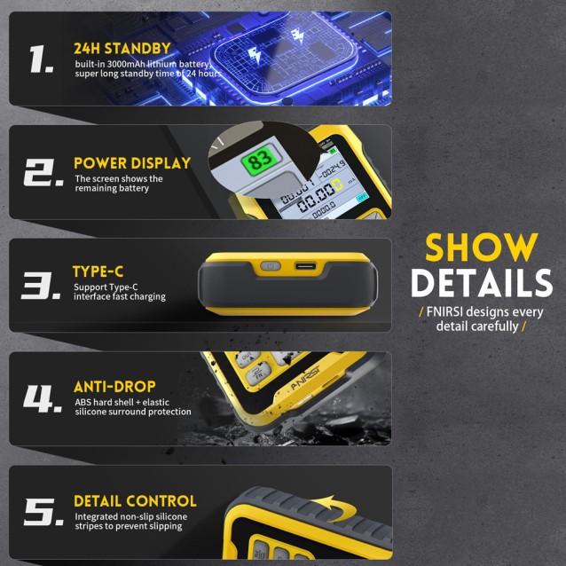 FNIRSI signal generator SG-004A, επαναφορτιζόμενο