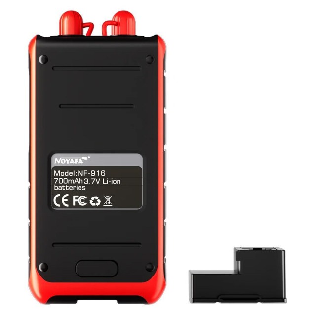 NOYAFA tester καλωδίων οπτικής ίνας NF-916, 850-1650nm, -60~8dBm
