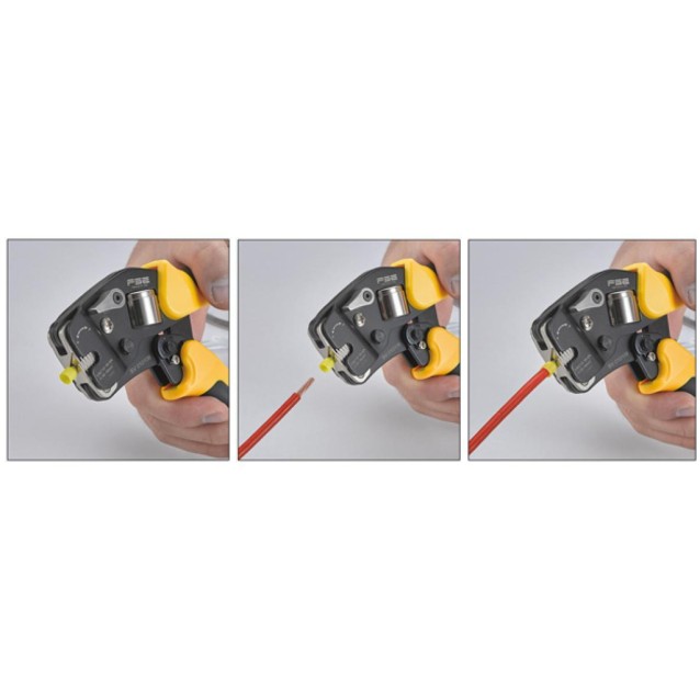 ΠΡΕΣΣΑ ΑΚΡΟΔΕΚΤΩΝ ΣΩΛΗΝΩΤΩΝ (ΑΚΡΟΧΙΤΩΝΙΩΝ) MINI ΡΥΘΜΙΖΟΜΕΝΗ (0.08-16mm²) VSC10 16-4A FSE