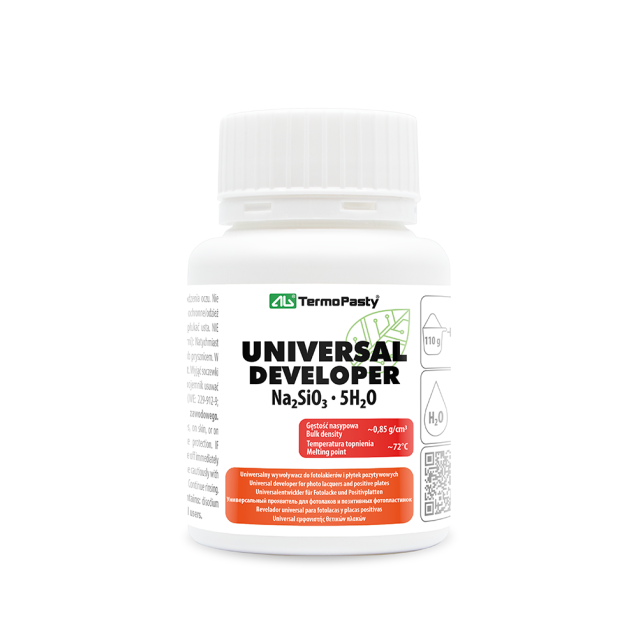 Universal εμφανιστής θετικών πλακών 110g Termopasty Universal εμφανιστής θετικών πλακών 110g Termopasty