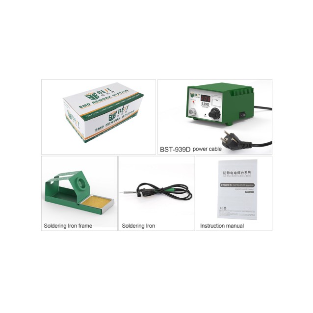 BEST Soldering station BST-939D, 90W, 200-480°C