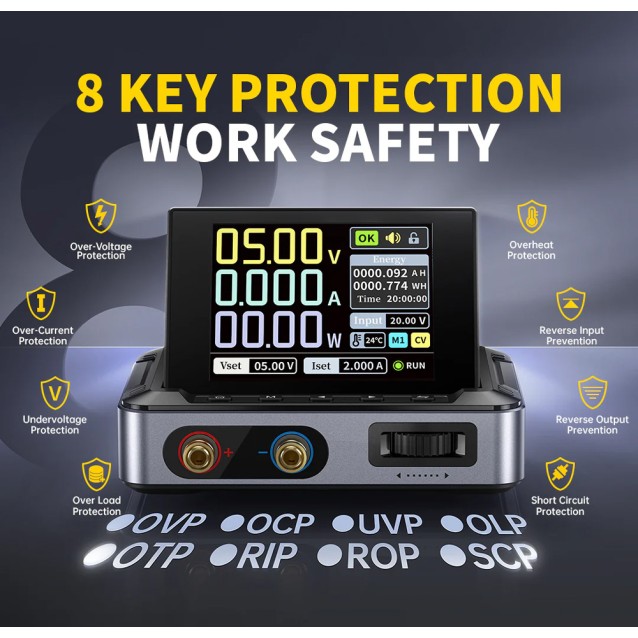 FNIRSI μίνι τροφοδοτικό πάγκου DPS-150, 150W