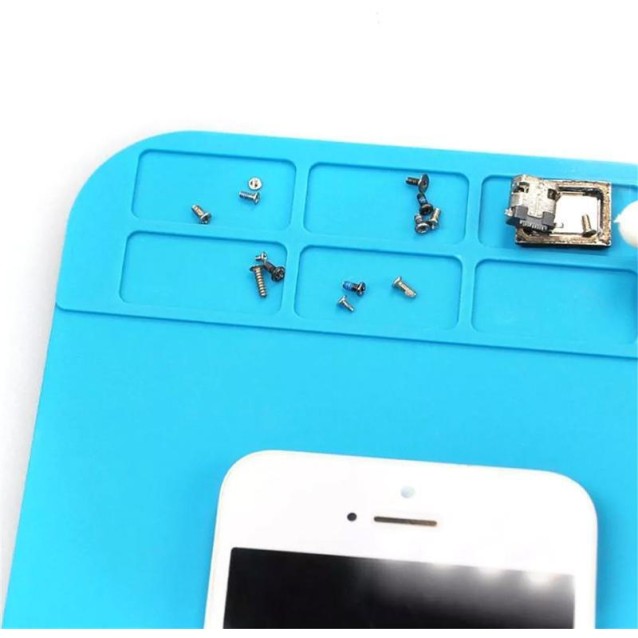 Βάση εργασίας NZ24, αντιστατική, ελαστική, 20x30cm, μπλε