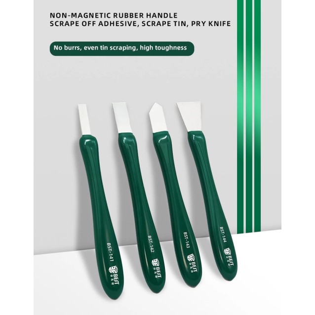 BEST σετ εργαλείων αφαίρεσης κόλλας για επισκευές κινητών BST-141-144, 4τμχ