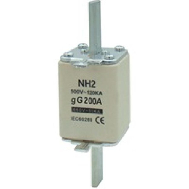 ΑΣΦΑΛΕΙΑ ΜΑΧΑΙΡΩΤΗ NH2C COMPACT 200A gL-gG FRH/CHF ΤΕΜΑΧΙΟ
