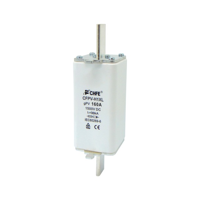 ΑΣΦΑΛΕΙΑ ΜΑΧΑΙΡΩΤΗ ΦΩΤΟΒΟΛΤΑΪΚΩΝ H1 160A 1500VDC gPV CFPV-H1XL CHF ΤΕΜΑΧΙΟ