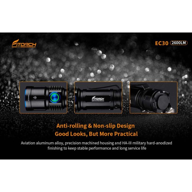 FITORCH EC30 ΦΑΚΟΣ LED 2600lm ΥΨΗΛΗΣ ΦΩΤΕΙΝΟΤΗΤΑΣ
