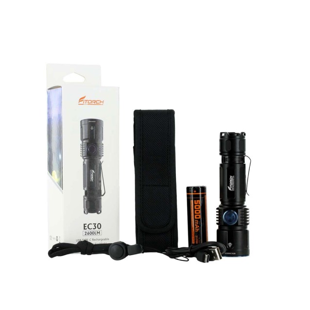 FITORCH EC30 ΦΑΚΟΣ LED 2600lm ΥΨΗΛΗΣ ΦΩΤΕΙΝΟΤΗΤΑΣ