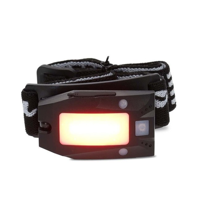 Nedis Επαναφορτιζόμενος φακός κεφαλής με φωτεινότητα 180 lumens LHLR05WBK