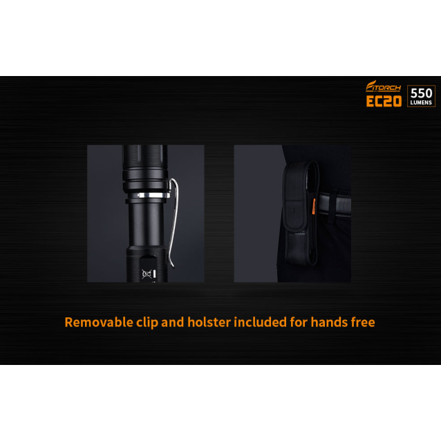 FITORCH EC20 ΦΑΚΟΣ LED 550lm ΥΨΗΛΗΣ ΦΩΤΕΙΝΟΤΗΤΑΣ