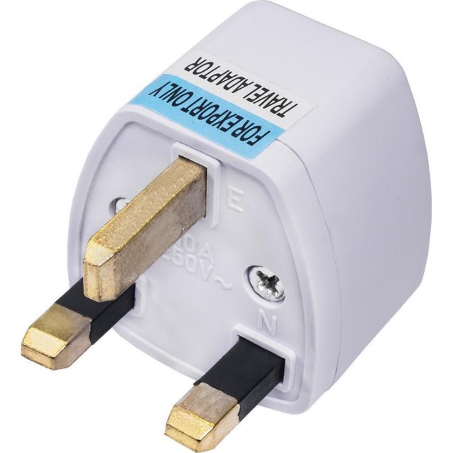 AKYGA AK-AD-59 Universal αντάπτορας τροφοδοσίας Euro 2-pin σε 3 pin (αγγλικό).