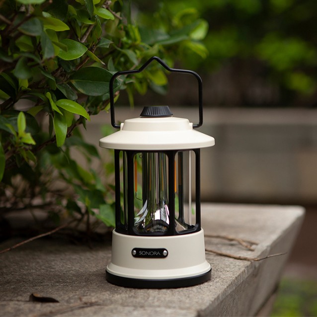 SONORA AMELIA SAND Επαναφορτιζόμενο φαναράκι LED εξωτερικού χώρου, 5W.