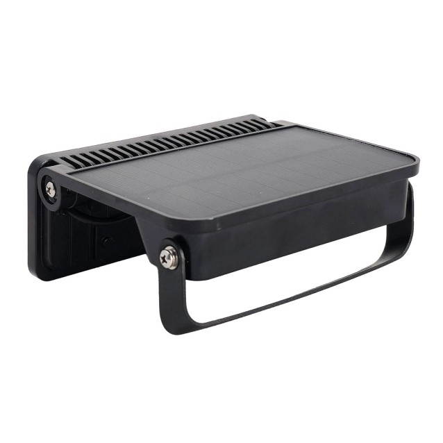 POWERTECH LED ηλιακό φωτιστικό PT-1517 με αισθητήρα κίνησης, 8W, 1800mAh, μαύρο