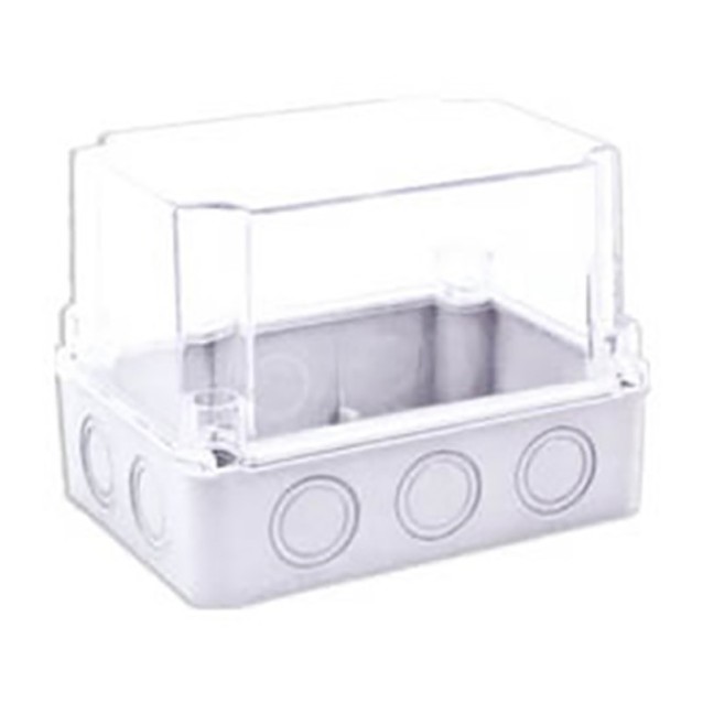 ΚΟΥΤΙ ΠΛΑΣΤΙΚΟ ΜΕ ΔΙΑΦΑΝΕΣ ΚΑΠΑΚΙ ΚΑΙ ΒΙΔΕΣ 190Χ145Χ140 CP1472 CET