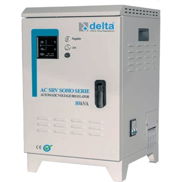 AVR-DELTA-SRV-SOHO-1110 ΣΤΑΘΕΡΟΠΟΙΗΤΗΣ ΜΟΝΟΦΑΣΙΚΟΣ SERVO 10KVA