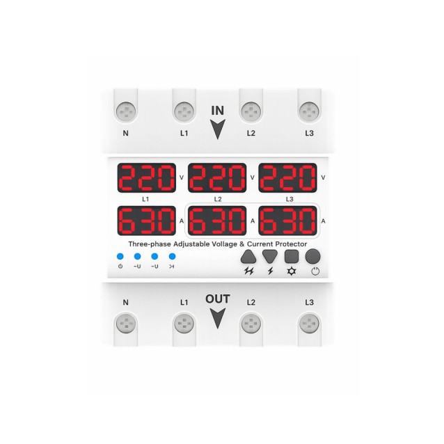 V598-63A KAL ELECTRONICS Τριφασικός ψηφιακός επιτηρητής ράγας V598-63A KAL ELECTRONICS Τριφασικός ψηφιακός επιτηρητής ράγας