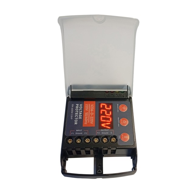 V236-D-220 Επιτηρητής τάσης καλωδίου με ψηφιακή ενδειξη (30A)