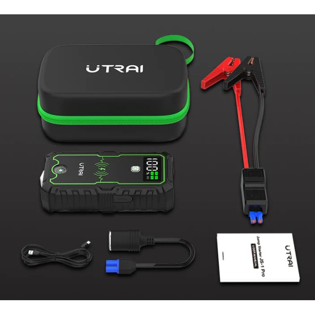 UTRAI εκκινητής μπαταρίας αυτοκινήτου JS-1 Pro με φακό, 12V, 59.2Wh