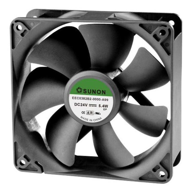 ΑΝΕΜΙΣΤΗΡΑΣ 120X120X38 24VDC ΡΟΥΛΕΜΑΝ ΚΑΛΩΔΙΟΥ EEC0382B2 SUNON