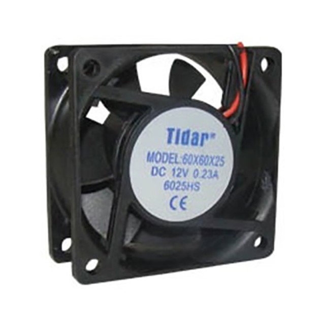 ΑΝΕΜΙΣΤΗΡΑΣ 60X60X25 12VDC ΚΟΥΖΙΝΕΤΟ ΚΑΛ. RQD6025-HSL1 TID