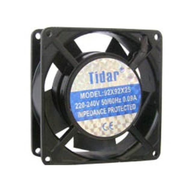 ΑΝΕΜΙΣΤΗΡΑΣ 92X92X25 230VAC ΚΟΥΖΙΝΕΤΟ ΚΑΛ. RQA9225-HSL2 TID