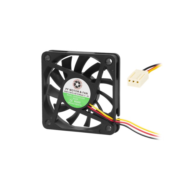 Ανεμιστήρας 60x60x10mm 12V με Ρουλεμάν