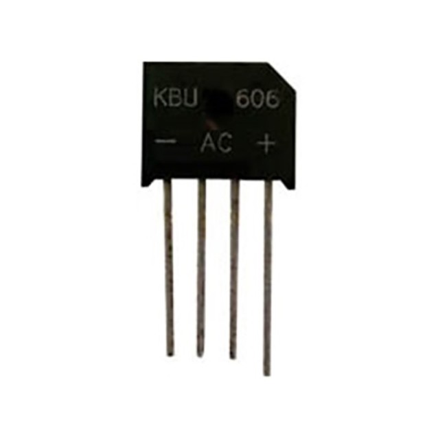 ΓΕΦΥΡΑ ΠΛΑΚΕ 6A/1000V KBU610 HY