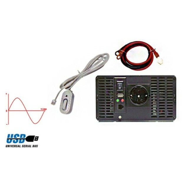 INVERTER DC/AC ΚΑΘΑΡΟΥ ΗΜΙΤΟΝΟΥ 1000W/12V ZB-1000-S ZNB