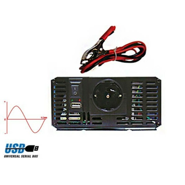 INVERTER DC/AC ΚΑΘΑΡΟΥ ΗΜΙΤΟΝΟΥ 600W/12V ZB600-S ZNB