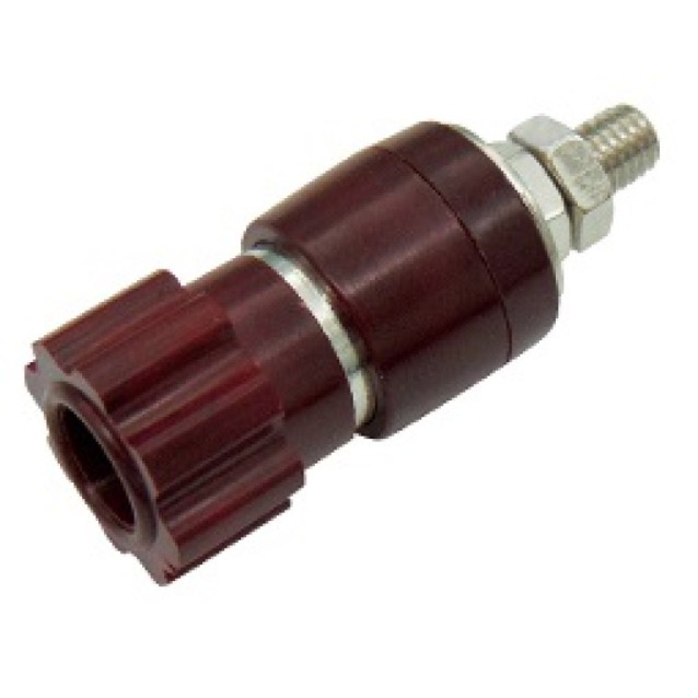 ΜΠΟΡΝΑ ΑΠΛΗ ΝΙΚΕΛ 42mm/Φ4/30Α BAKELITE KOKKINH JT-6132 JKG