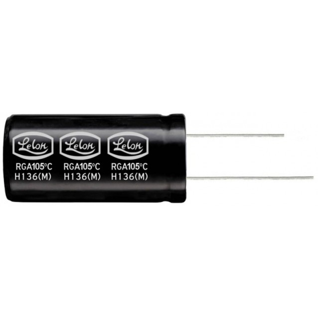 ΠΥΚΝΩΤΗΣ ΗΛΕΚΤΡΟΛΥΤΙΚΟΣ ΚΑΘΕΤΟΣ 10μF/63V 105°C 5X11 TAPE (SA) RGA LELON