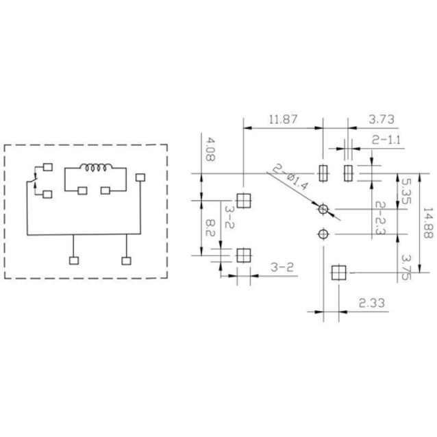 RELAY ΑΥΤΟΚΙΝΗΤΟΥ 12V DC 40A SARB-S-112D4U 1C/O G/SAN