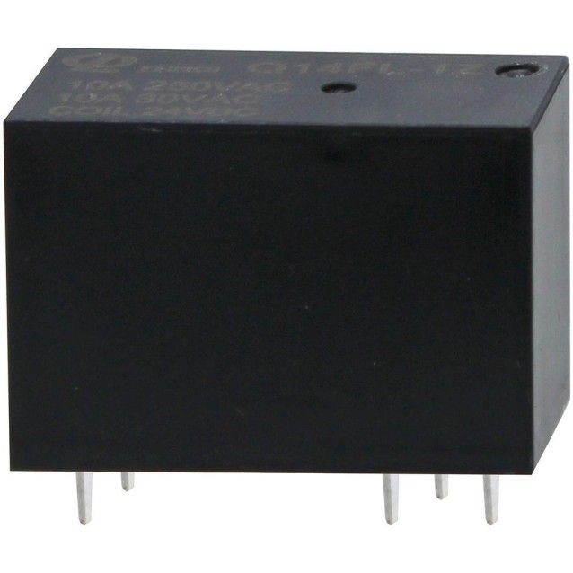 RELAY MINI 1P 24V DC 10A Q14FL-1Z-DC24V ZHN