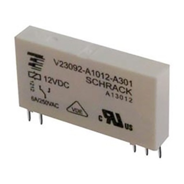 RELAY SLIM 1P 24V DC 6A 1C/O V23092-A1024-A301 SNR TYC
