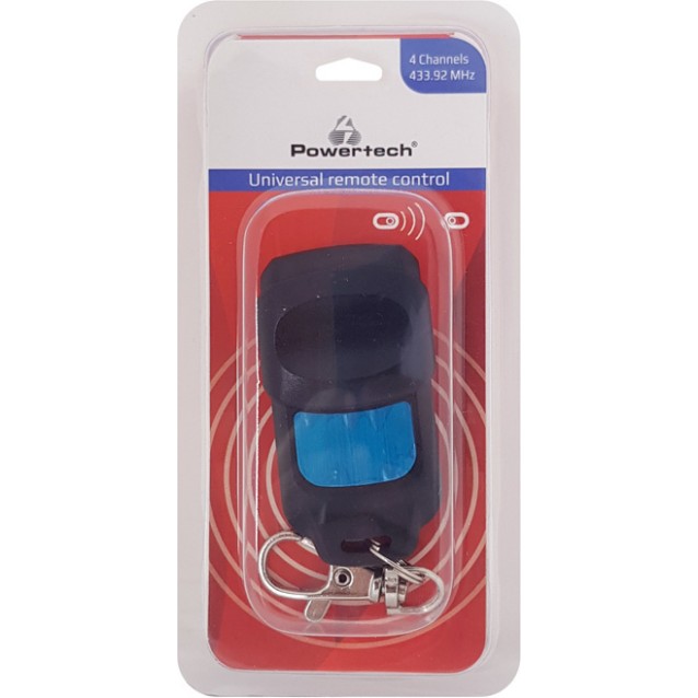POWERTECH ασύρματο χειριστήριο YET158, 4 κανάλια, 433Mhz, face to face