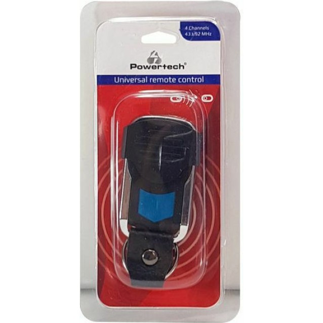 POWERTECH ασύρματο χειριστήριο YET042-V2, 4 κανάλια 433Mhz, face to face