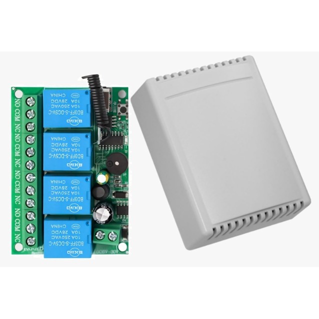 KG01B ΠΟΜΠΟΔΕΚΤΗΣ 4 ΚΑΝΑΛΙΩΝ 6 - 48VDC