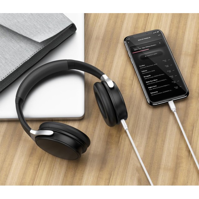 POWERTECH καλώδιο USB-C σε 3.5mm CAB-UC093, 1m, λευκό