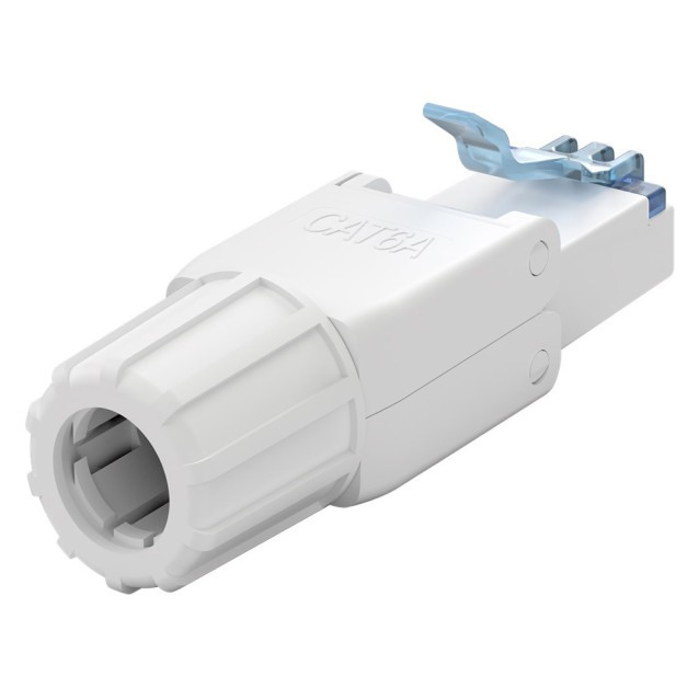 GOOBAY βύσμα RJ45 65941, CAT 6A UTP, tool-free, λευκό