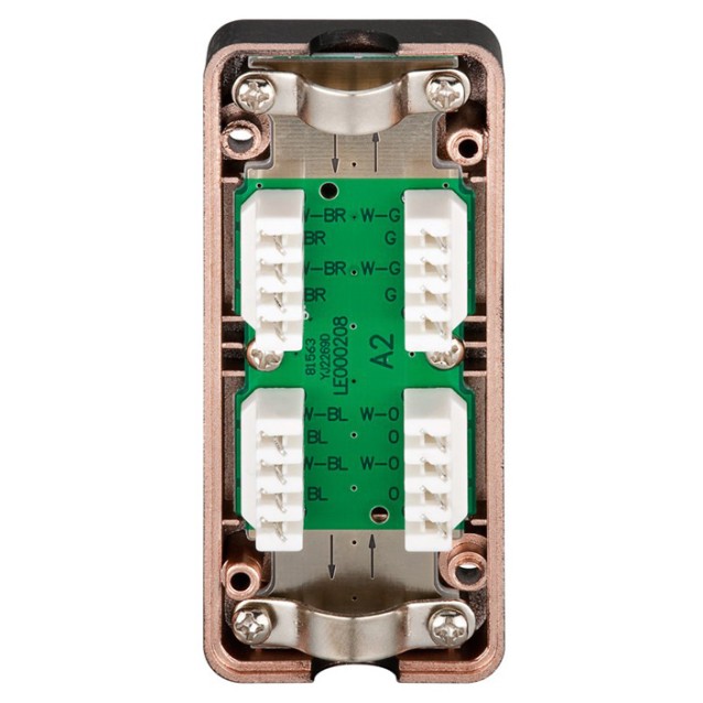 POWERTECH κυτίο σύνδεσης καλωδίων δικτύου NETW-0051, CAT 6/CAT 7, 600MHz, μαύρο