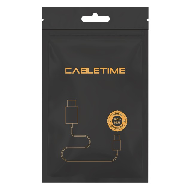 CABLETIME αντάπτορας Displayport σε VGA AV586, 1080p, 0.2m, μαύρος