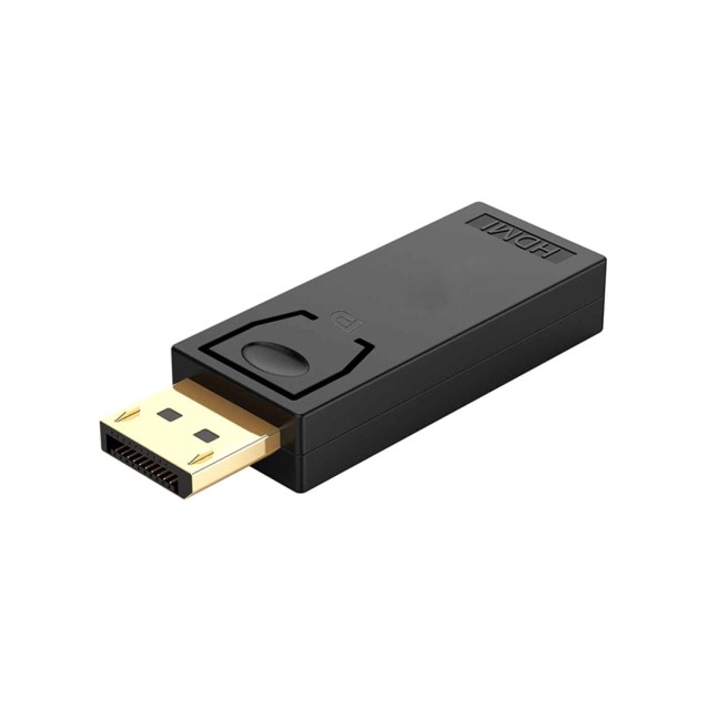 POWERTECH αντάπτορας DisplayPort σε HDMI CAB-DP065, Passive, 4K, μαύρος
