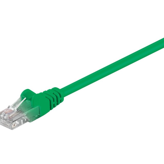 GΟOBAY καλώδιο UTP Cat 5e 68378, CCA, 27AWG, PVC, 5m, πράσινο