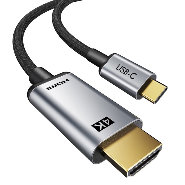 CABLETIME καλώδιο USB-C σε HDMI CT-CMHD2, 4K/60Hz, 5m, μαύρο CABLETIME καλώδιο USB-C σε HDMI CT-CMHD2, 4K/60Hz, 5m, μαύρο