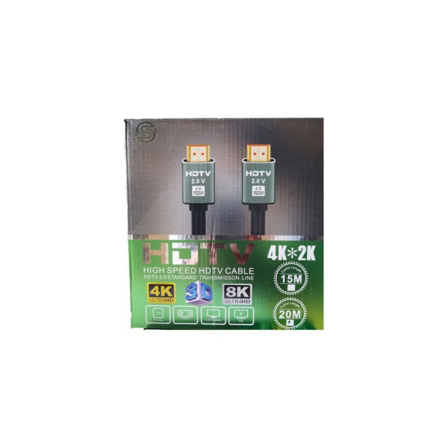 FTT1-085 GOLD HDMI-HDMI 20M 2.0Version