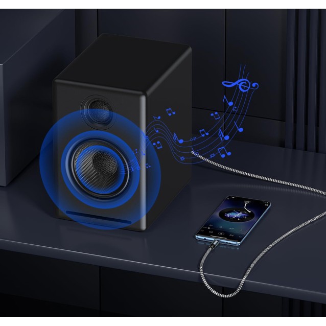 POWERTECH καλώδιο ήχου USB-C σε Toslink CAB-UC091, 1m, γκρι