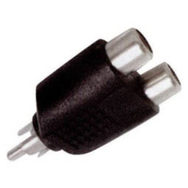 RCA ADAPTOR ΑΡΣΕΝΙΚΟ ΣΕ 2 RCA ΘΗΛΥΚΑ EA2074 LANCOM