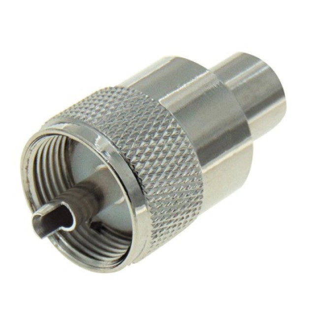 UHF ΑΡΣΕΝΙΚΟ TWIST-ON RG-59 (PL259) TEFLON ΚΟΝΤΟ JY10024 JYC