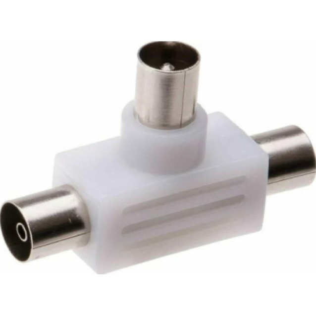 PAL ADAPTOR ΑΡΣΕΝΙΚΟ ΣΕ 2 PAL ΘΗΛΥΚΑ (T) ΠΛΑΣΤΙΚΟ N028 (TV054) LZ