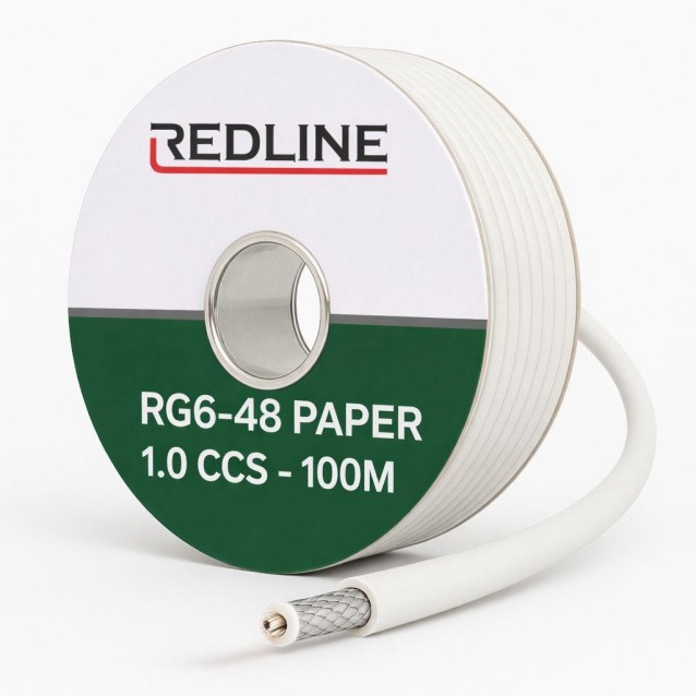 Καλώδιο REDLINE RG6 100M